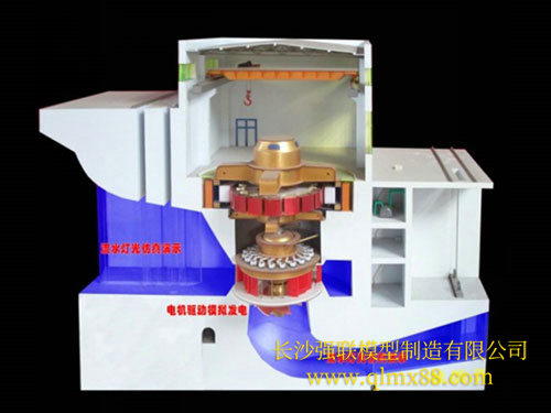 水輪機(jī)發(fā)電模型